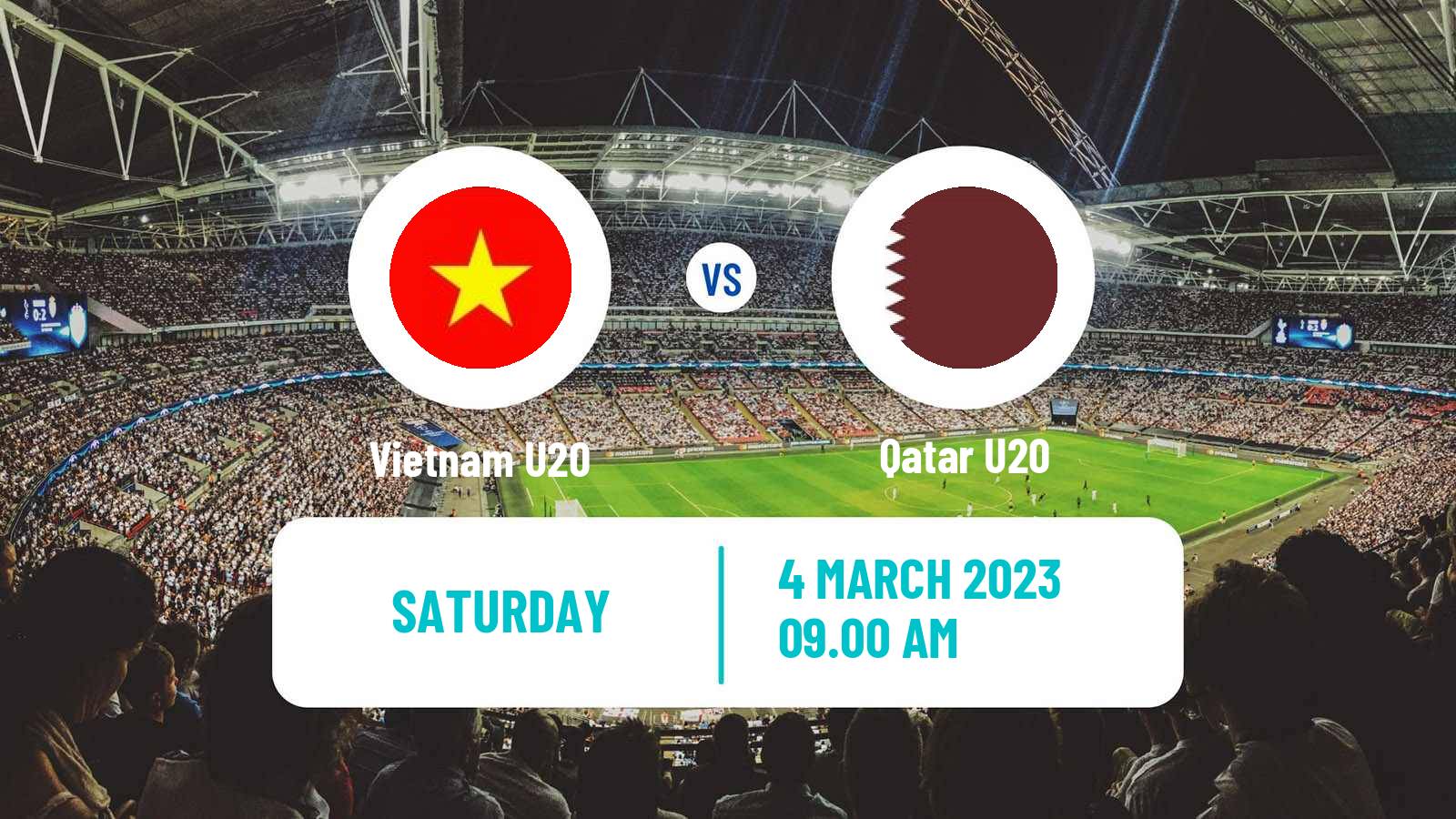 Soccer AFC Championship U20 Vietnam U20 - Qatar U20