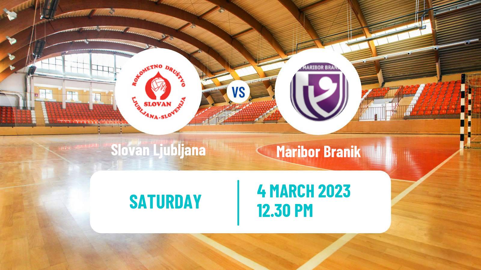Handball Slovenian 1 NLB Liga Handball Slovan Ljubljana - Maribor Branik