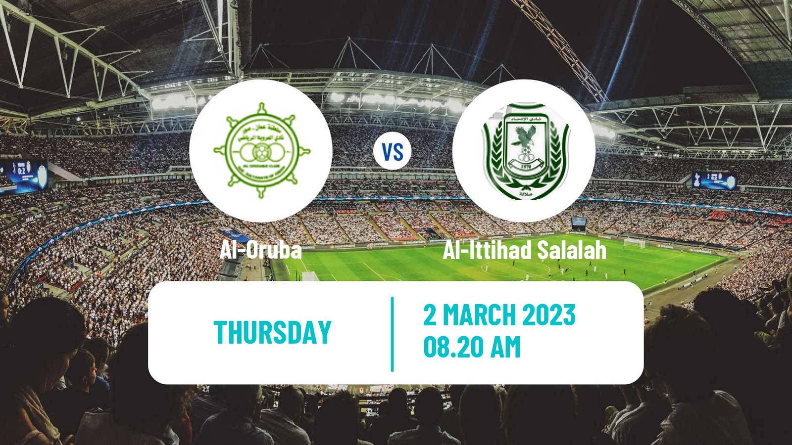 Soccer Omani League Al-Oruba - Al-Ittihad Salalah