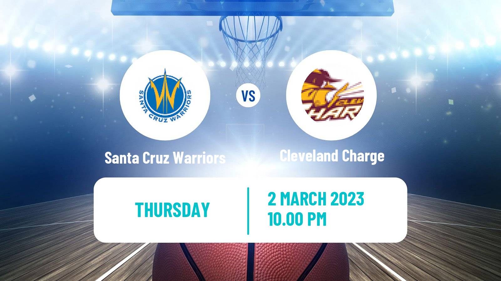 Basketball NBA G-League Santa Cruz Warriors - Cleveland Charge