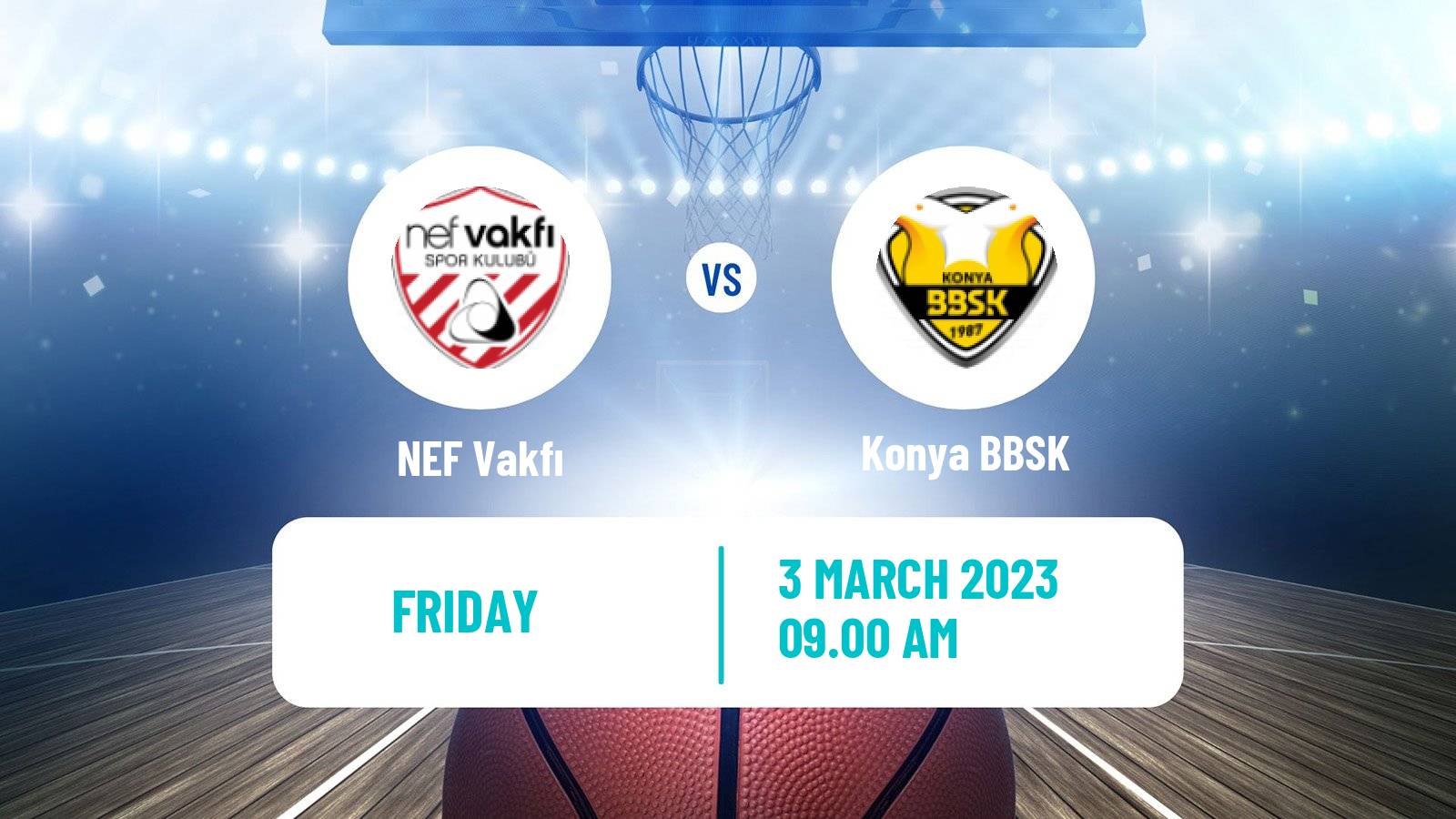 Basketball Turkish TB2L NEF Vakfı - Konya BBSK