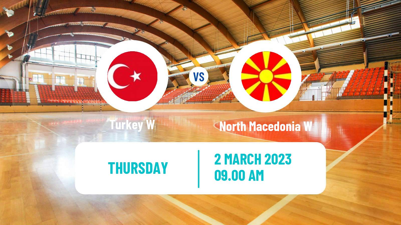 Handball Friendly International Handball Women Turkey W - North Macedonia W