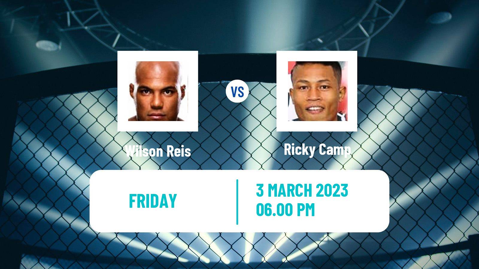 MMA MMA Wilson Reis - Ricky Camp