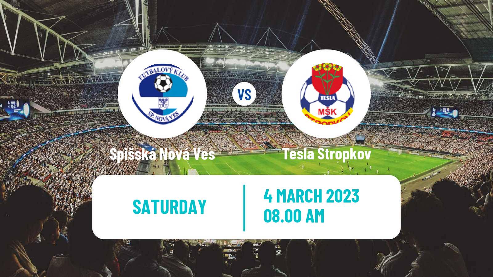 Soccer Slovak 3 Liga East Spišská Nová Ves - Tesla Stropkov