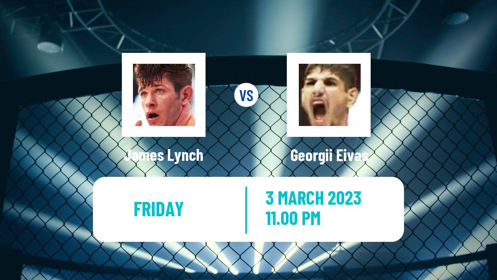 MMA MMA James Lynch - Georgii Eivas