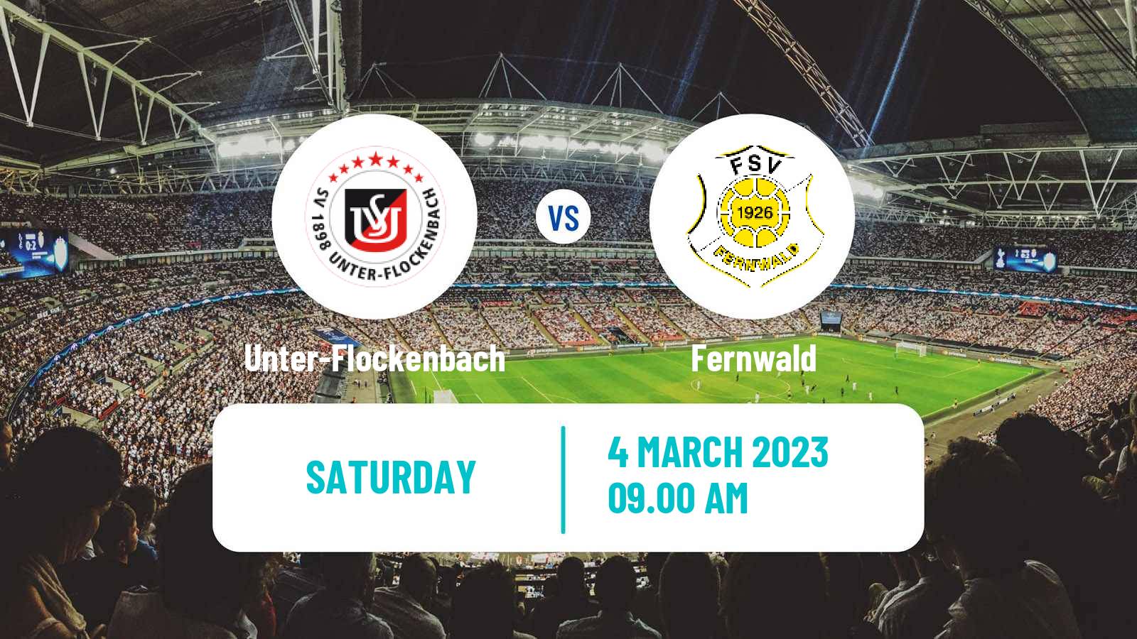 Soccer German Oberliga Hessen Unter-Flockenbach - Fernwald