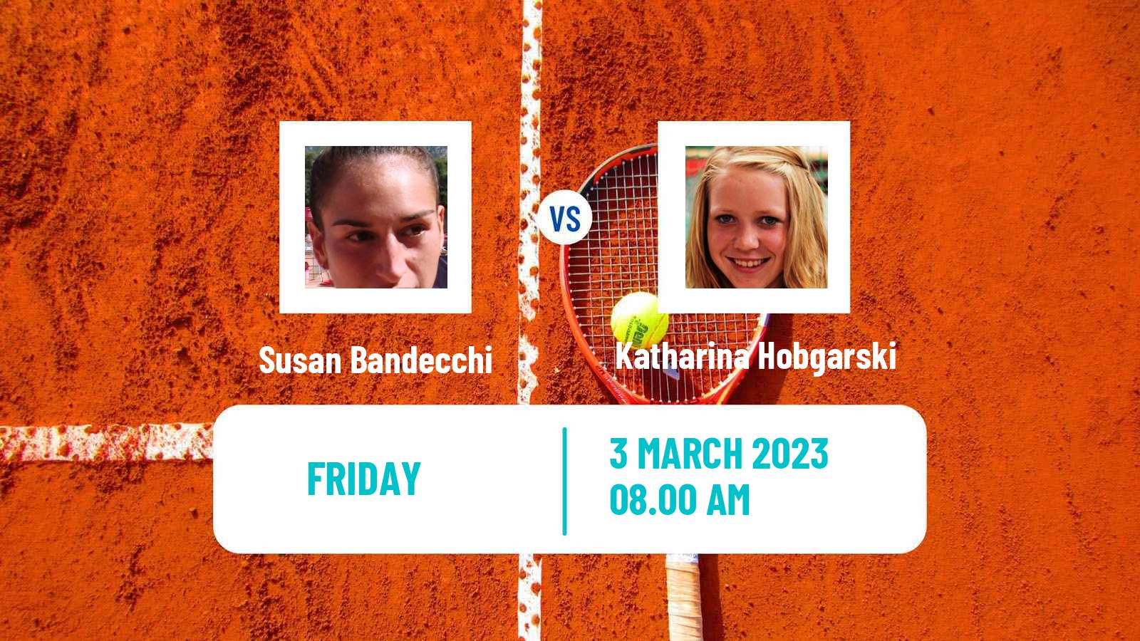 Tennis ITF Tournaments Susan Bandecchi - Katharina Hobgarski