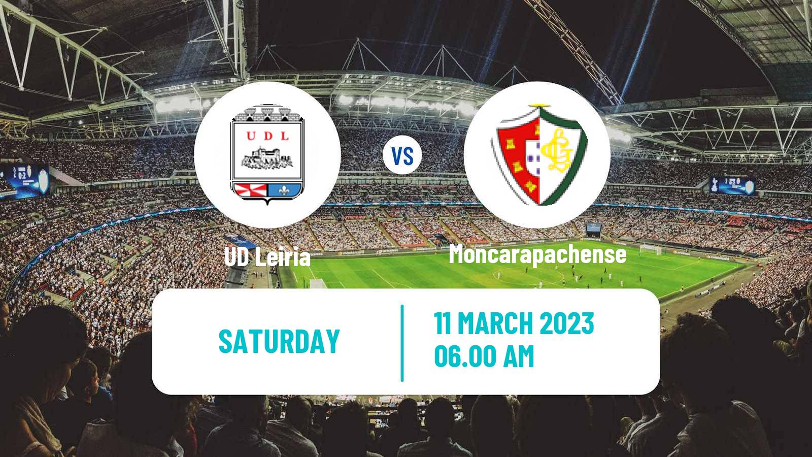 Soccer Portuguese Liga 3 Leiria - Moncarapachense