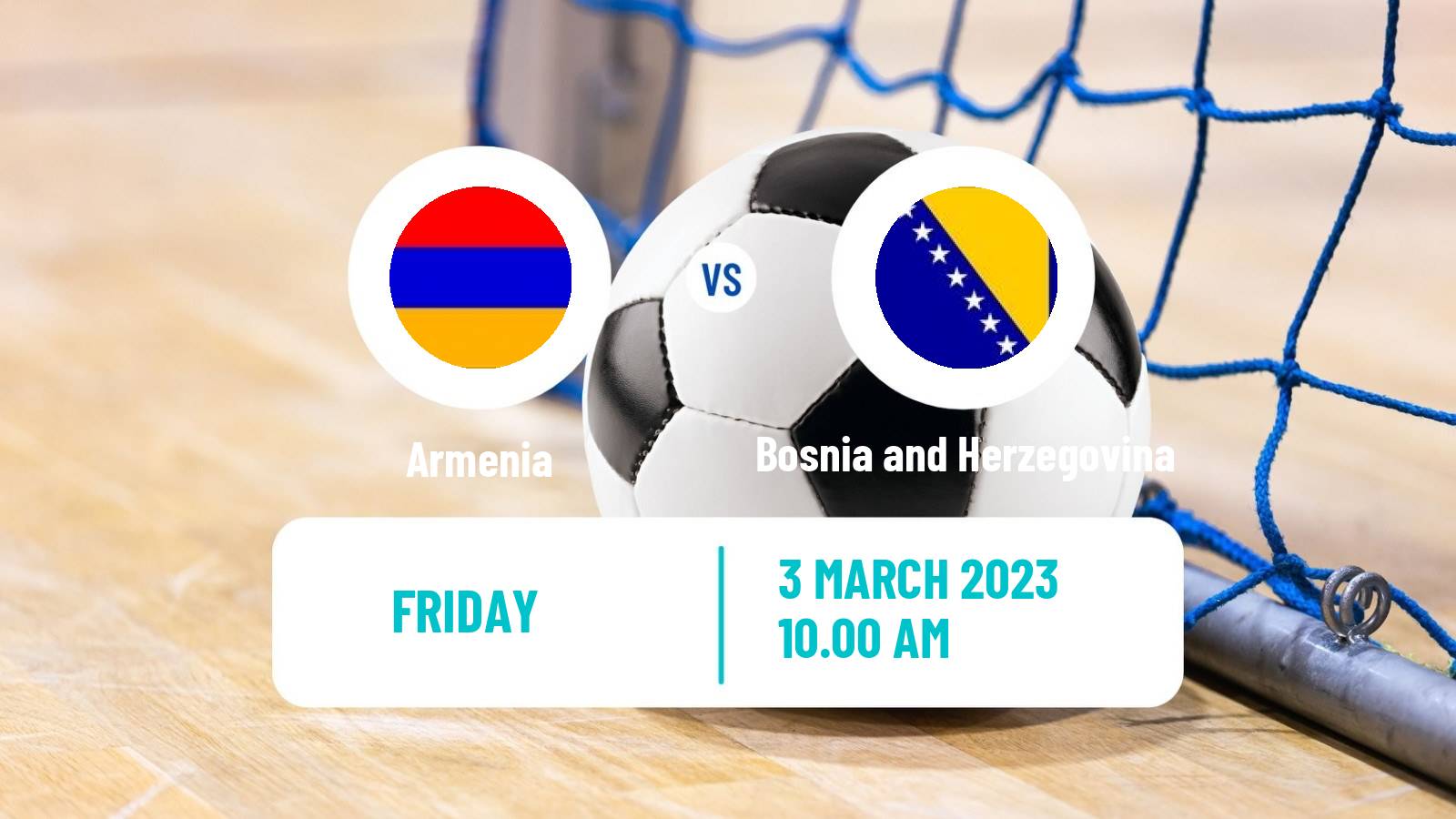 Futsal Futsal World Cup Armenia - Bosnia and Herzegovina