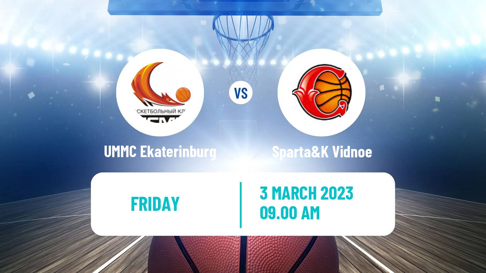 Basketball Russian Premier League Basketball Women UMMC Ekaterinburg - Sparta&K Vidnoe