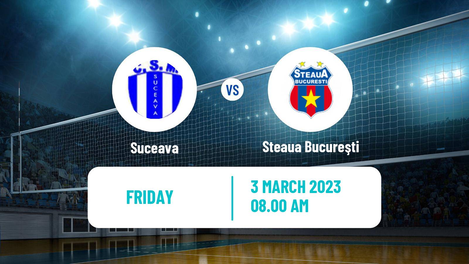 Volleyball Romanian Divizia A1 Volleyball Suceava - Steaua Bucureşti