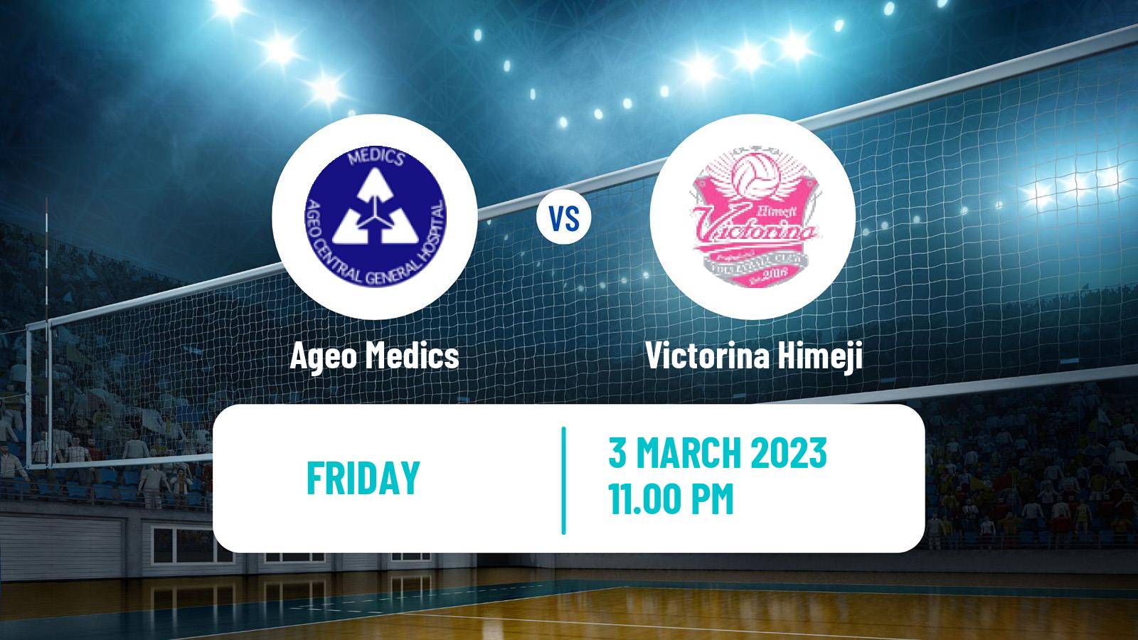 Volleyball Japan V Premier League Women Ageo Medics - Victorina Himeji