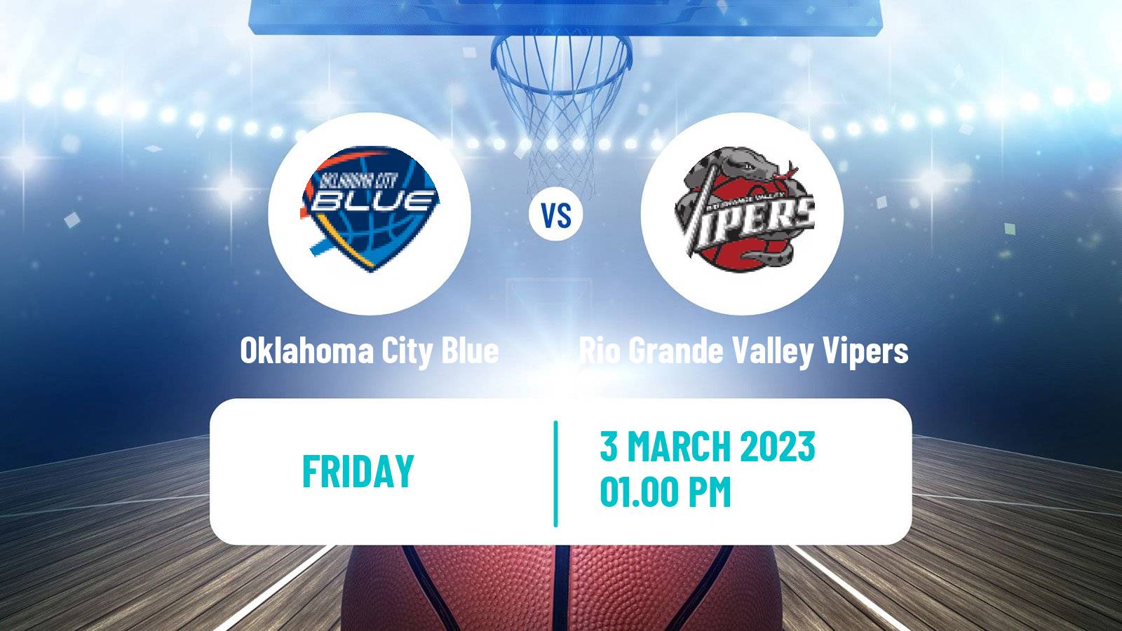 Basketball NBA G-League Oklahoma City Blue - Rio Grande Valley Vipers