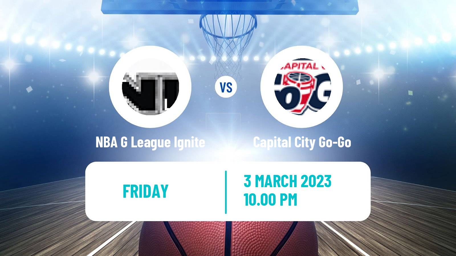 Basketball NBA G-League NBA G League Ignite - Capital City Go-Go