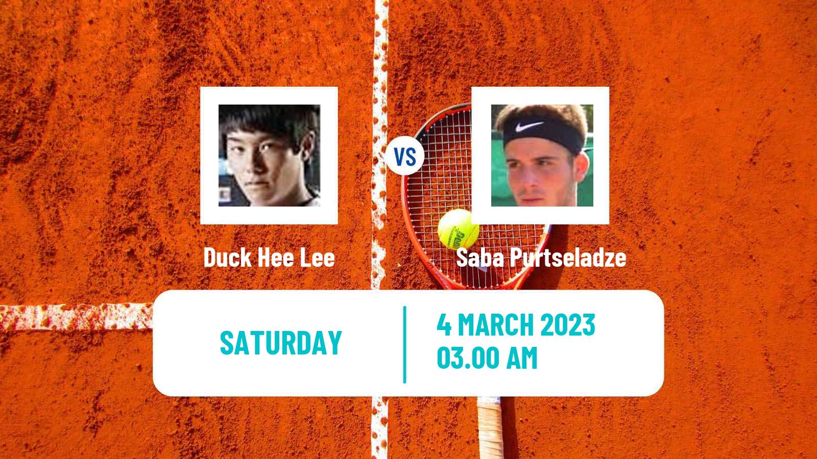 Tennis ITF Tournaments Duck Hee Lee - Saba Purtseladze