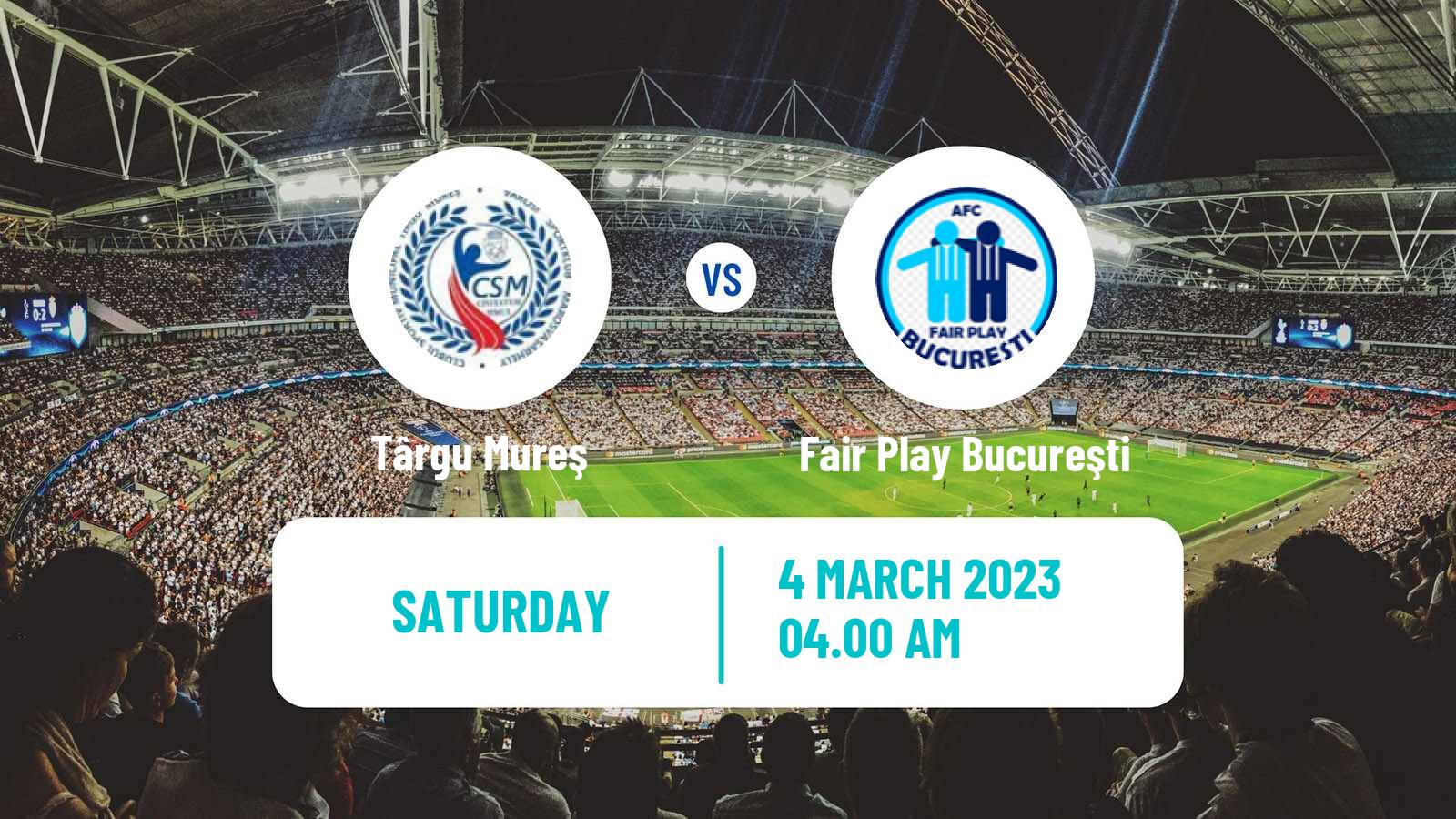 Soccer Romanian Liga 1 Women Târgu Mureş - Fair Play Bucureşti