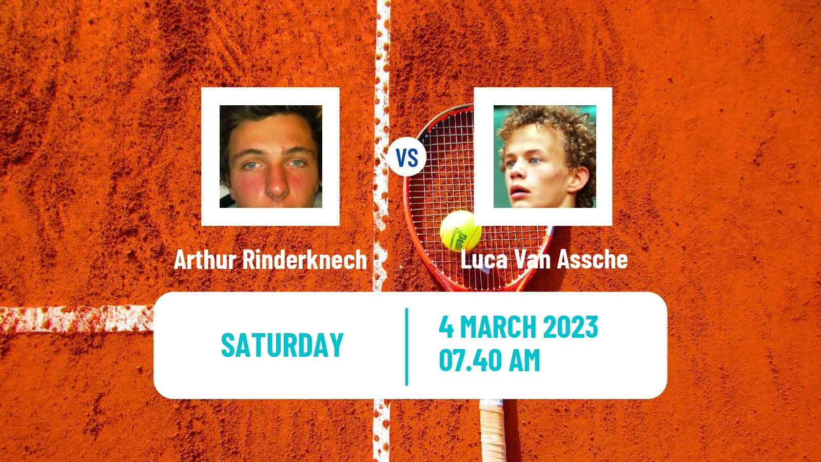 Tennis ATP Challenger Arthur Rinderknech - Luca Van Assche