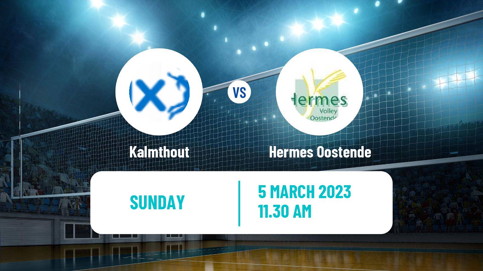Volleyball Belgian Liga A Volleyball Women Kalmthout - Hermes Oostende