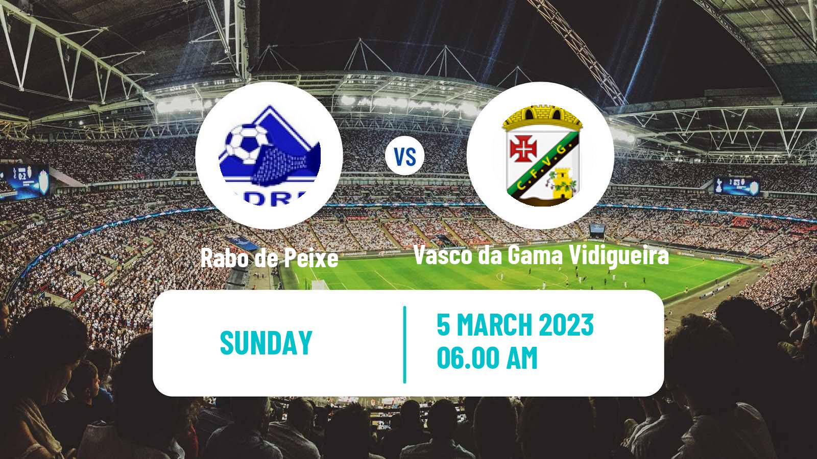 Soccer Campeonato de Portugal Rabo de Peixe - Vasco da Gama Vidigueira