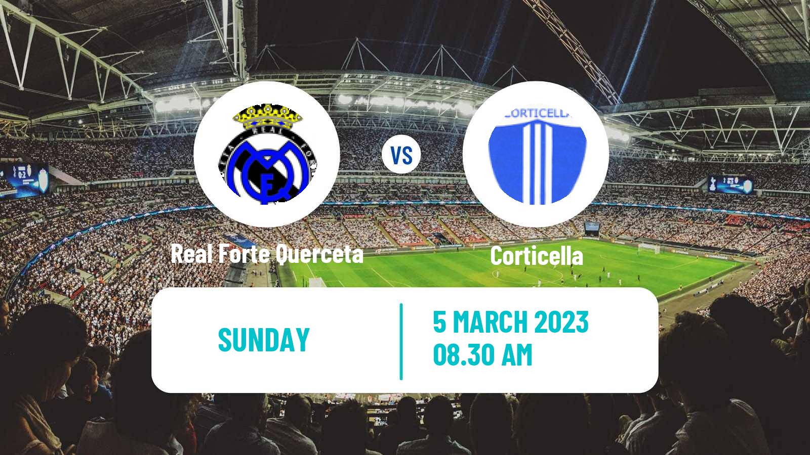 Soccer Italian Serie D - Group D Real Forte Querceta - Corticella