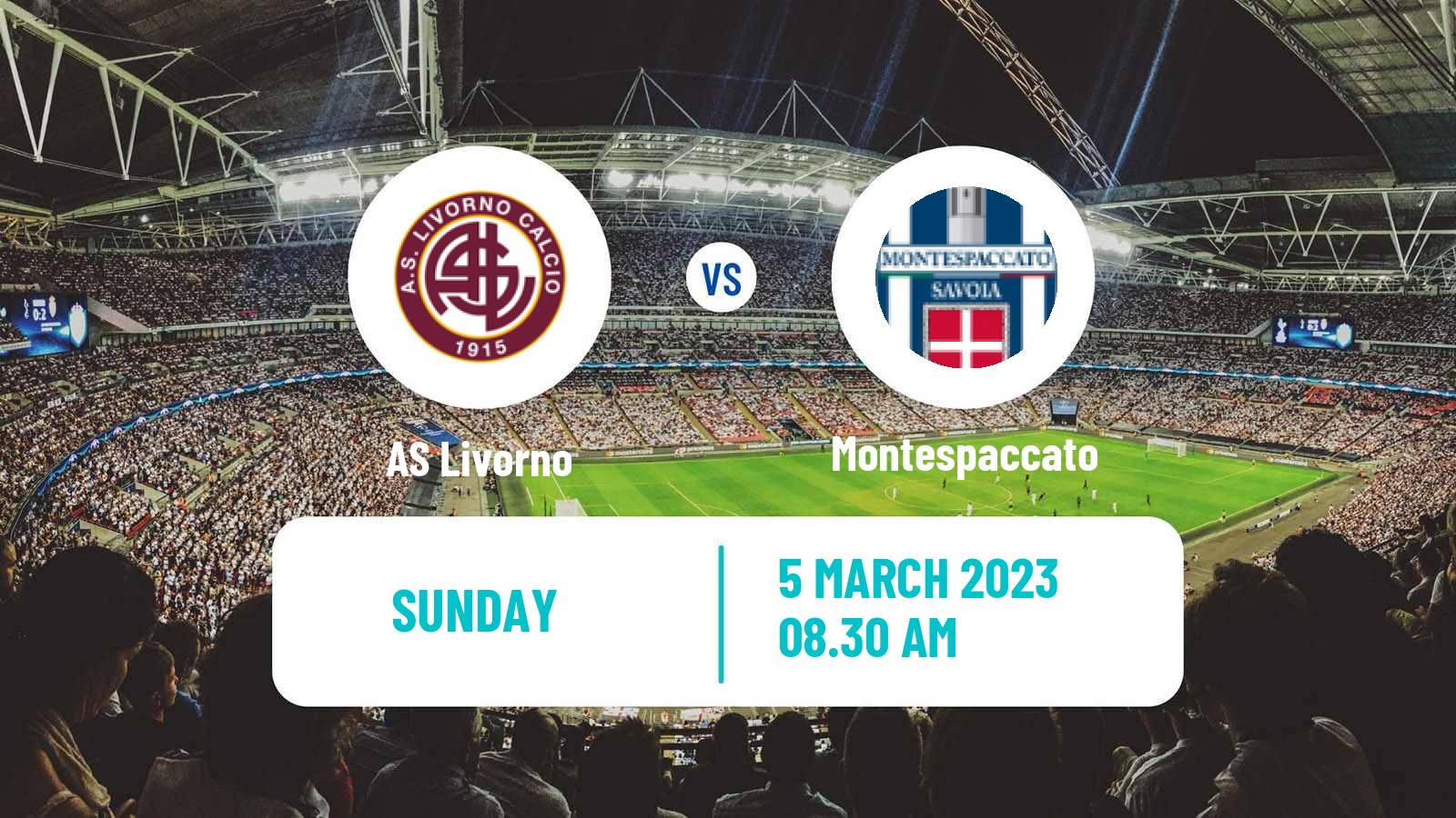 Soccer Italian Serie D - Group E Livorno - Montespaccato