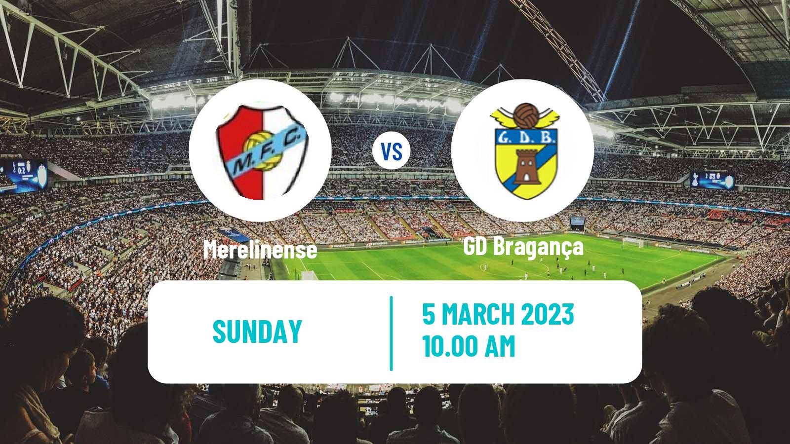Soccer Campeonato de Portugal Merelinense - Bragança