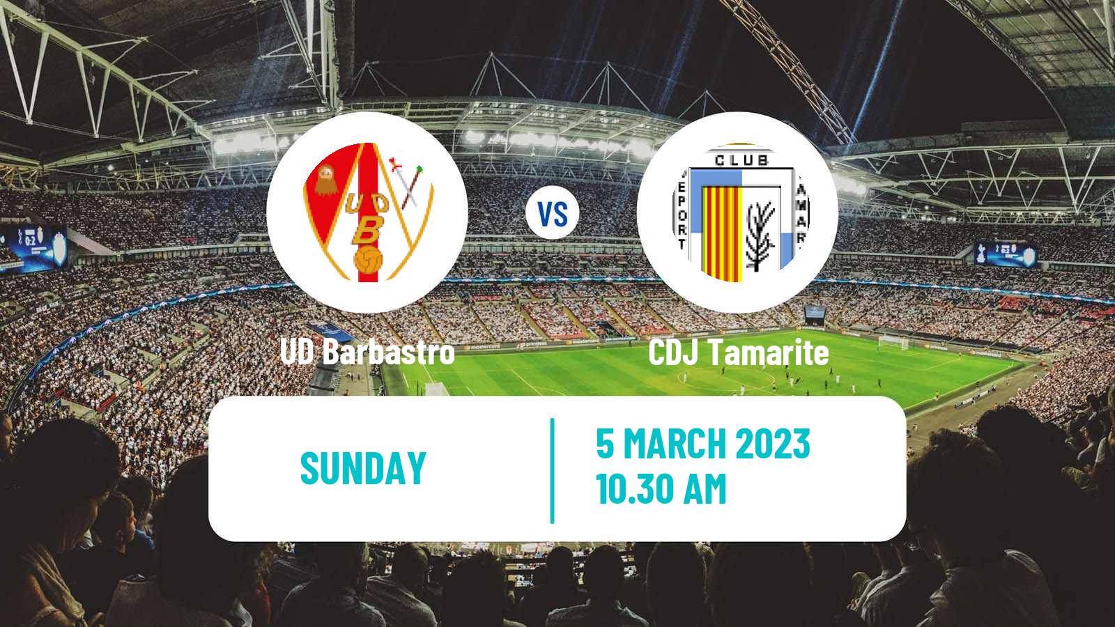 Soccer Spanish Tercera RFEF - Group 17 Barbastro - Tamarite