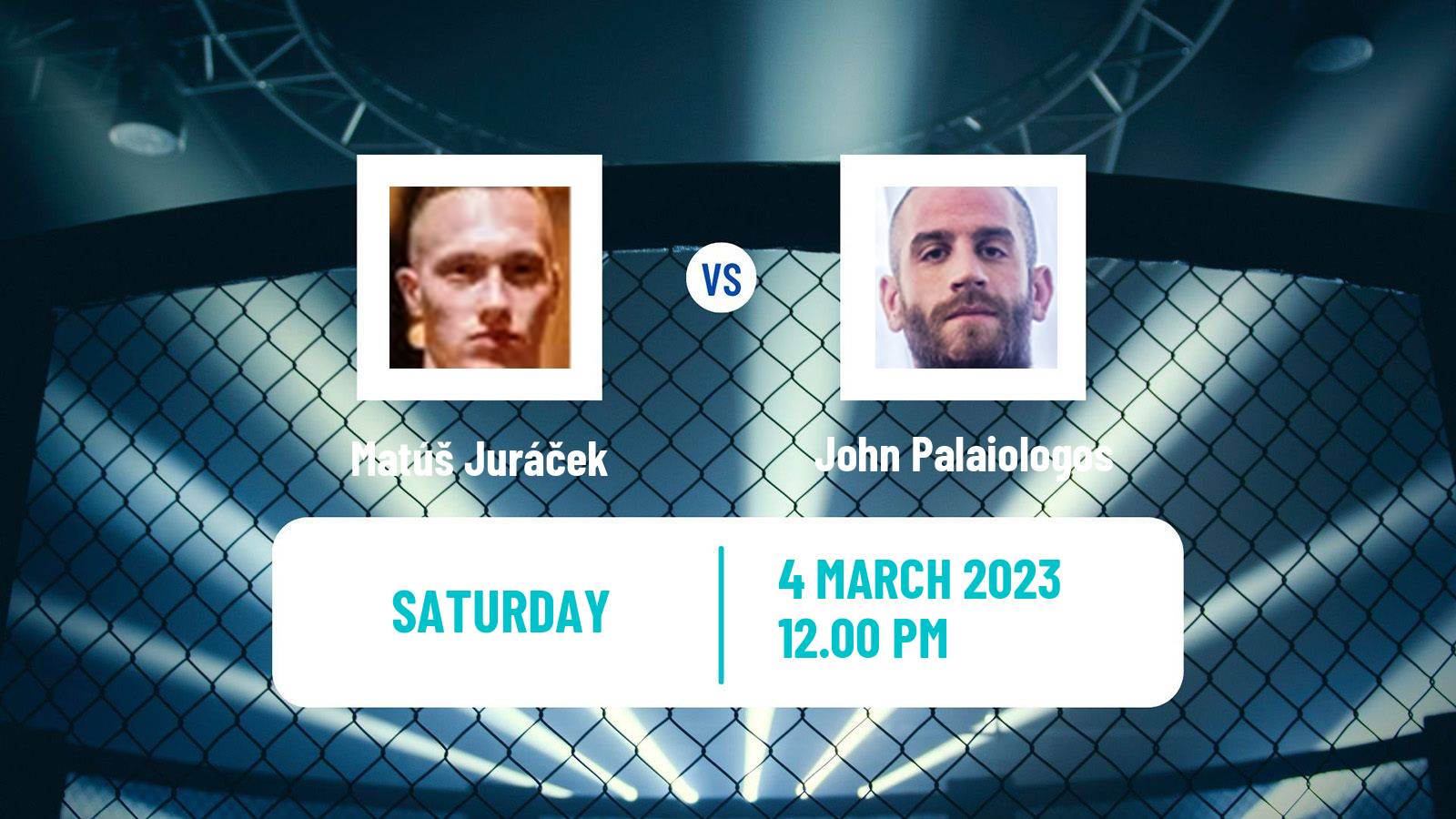 MMA MMA Matúš Juráček - John Palaiologos