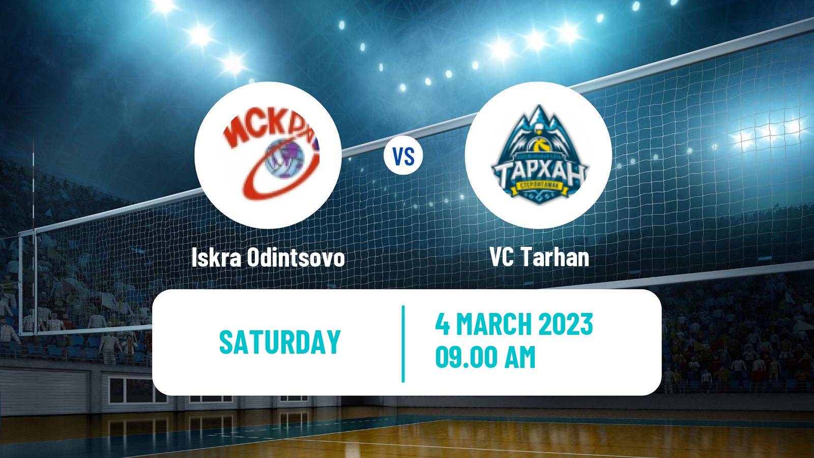 Volleyball Russian Vysshaya League A Volleyball Iskra Odintsovo - Tarhan