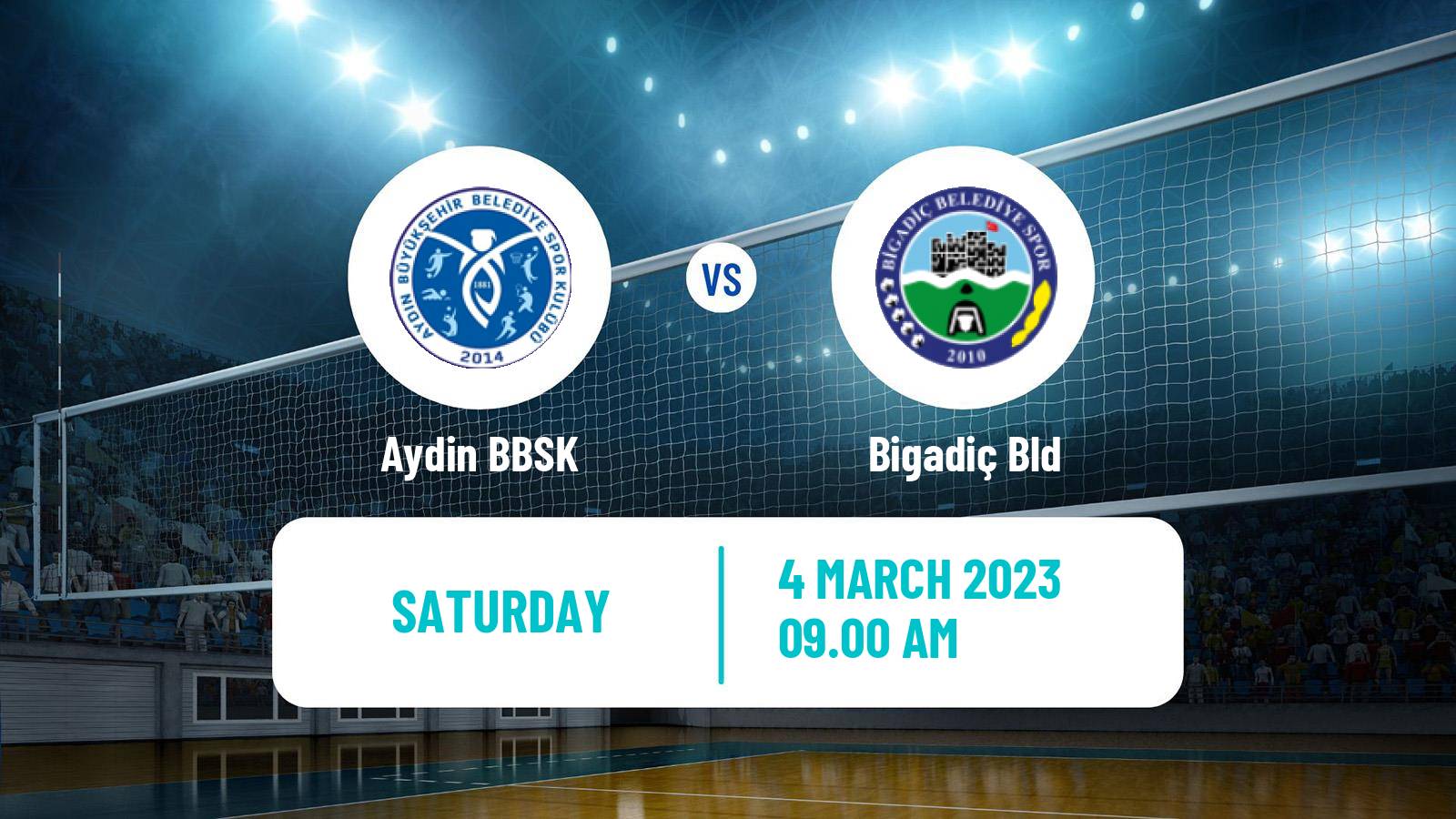 Volleyball Turkish 1 Ligi Volleyball Aydin BBSK - Bigadiç Bld