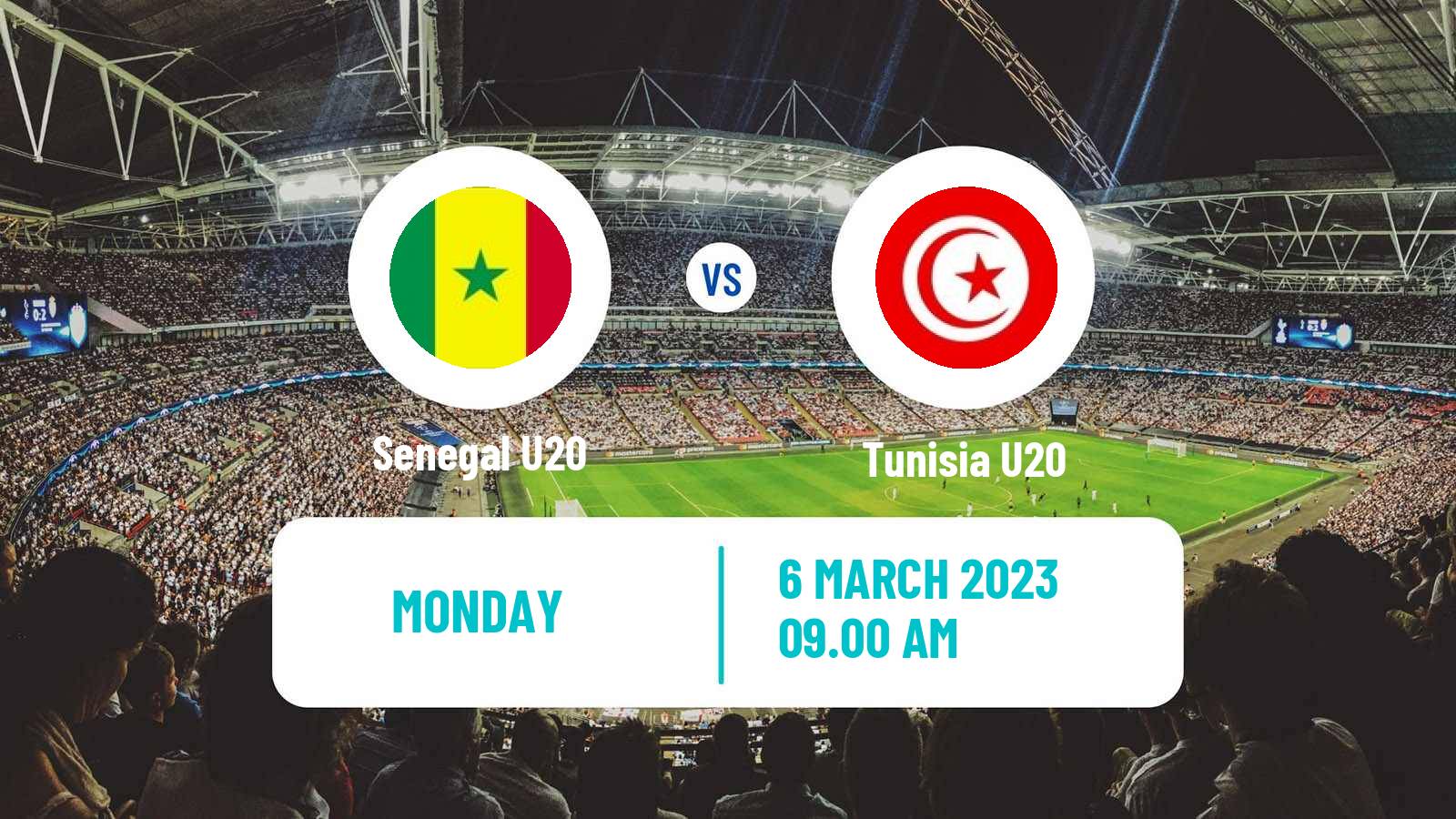 Soccer Africa Cup of Nations U20 Senegal U20 - Tunisia U20