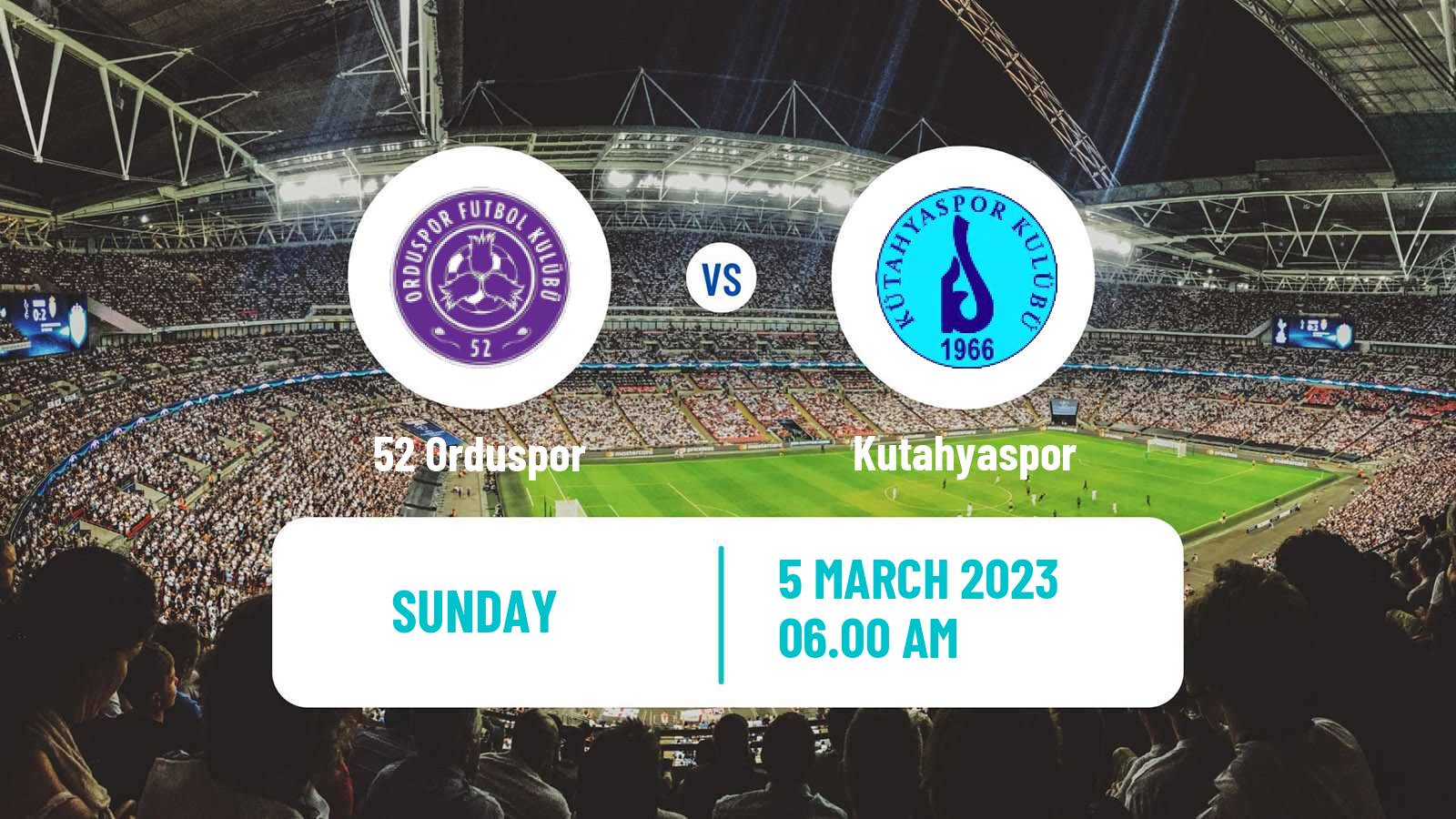 Soccer Turkish 3 Lig Group 1 52 Orduspor - Kutahyaspor