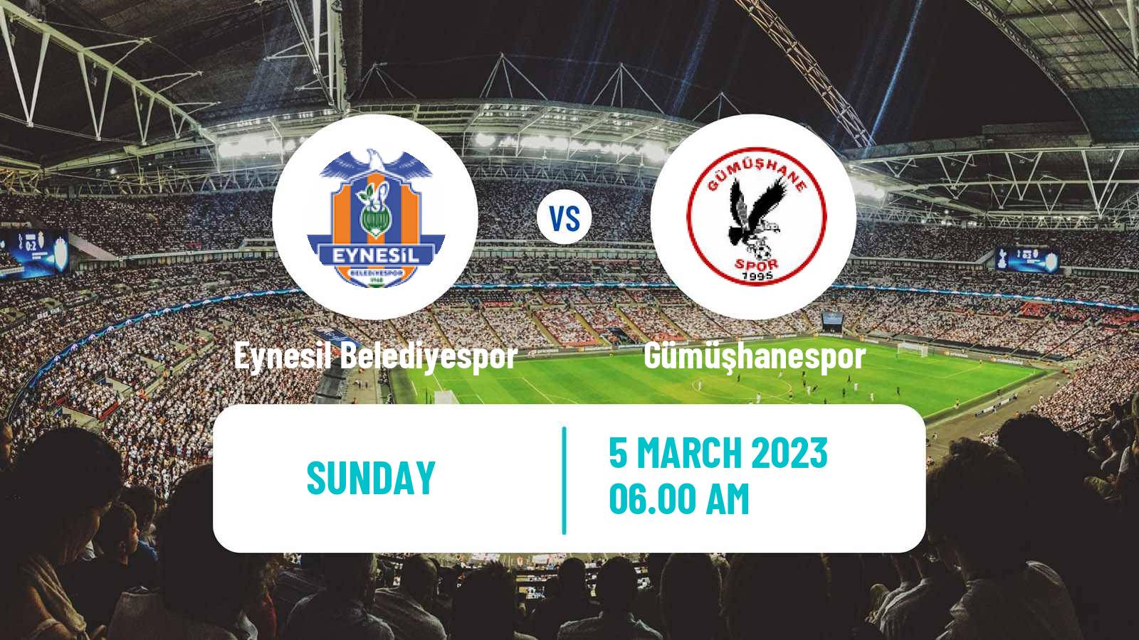 Soccer Turkish 3 Lig Group 2 Eynesil Belediyespor - Gümüşhanespor