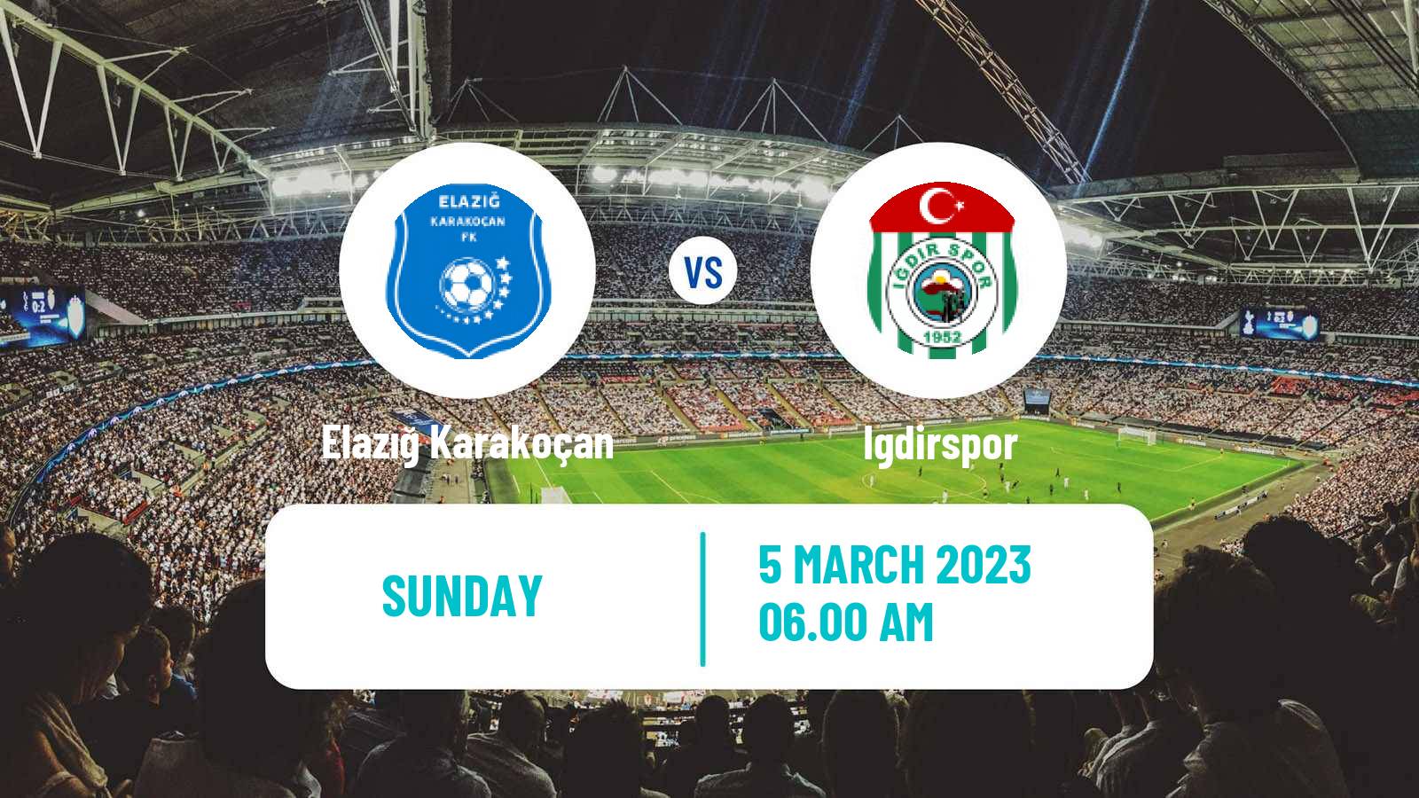 Soccer Turkish 3 Lig Group 2 Elazığ Karakoçan - Igdirspor