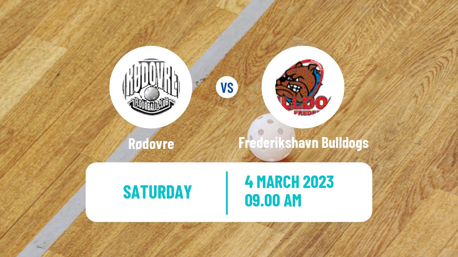 Floorball Danish Unihoc Ligaen Rødovre - Frederikshavn Bulldogs