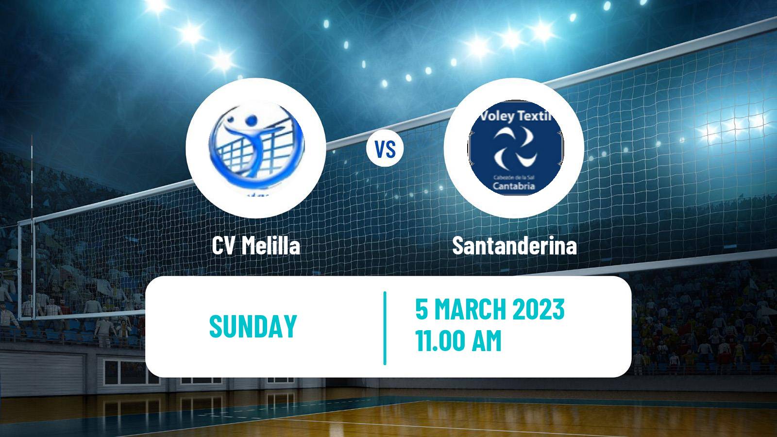 Volleyball Spanish SuperLiga Volleyball Melilla - Santanderina