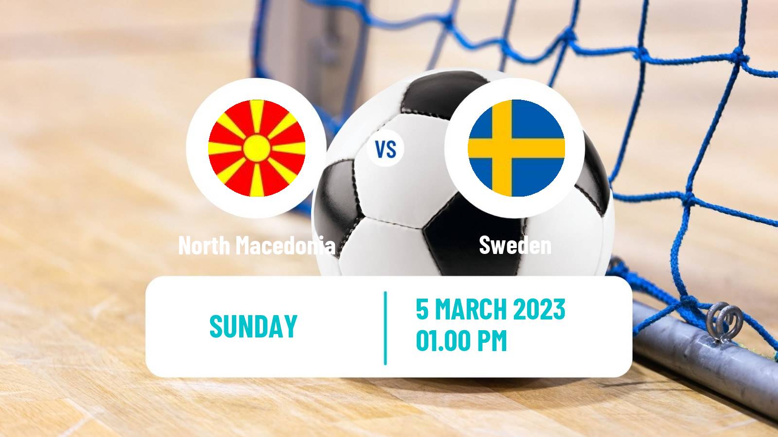 Futsal Futsal World Cup North Macedonia - Sweden