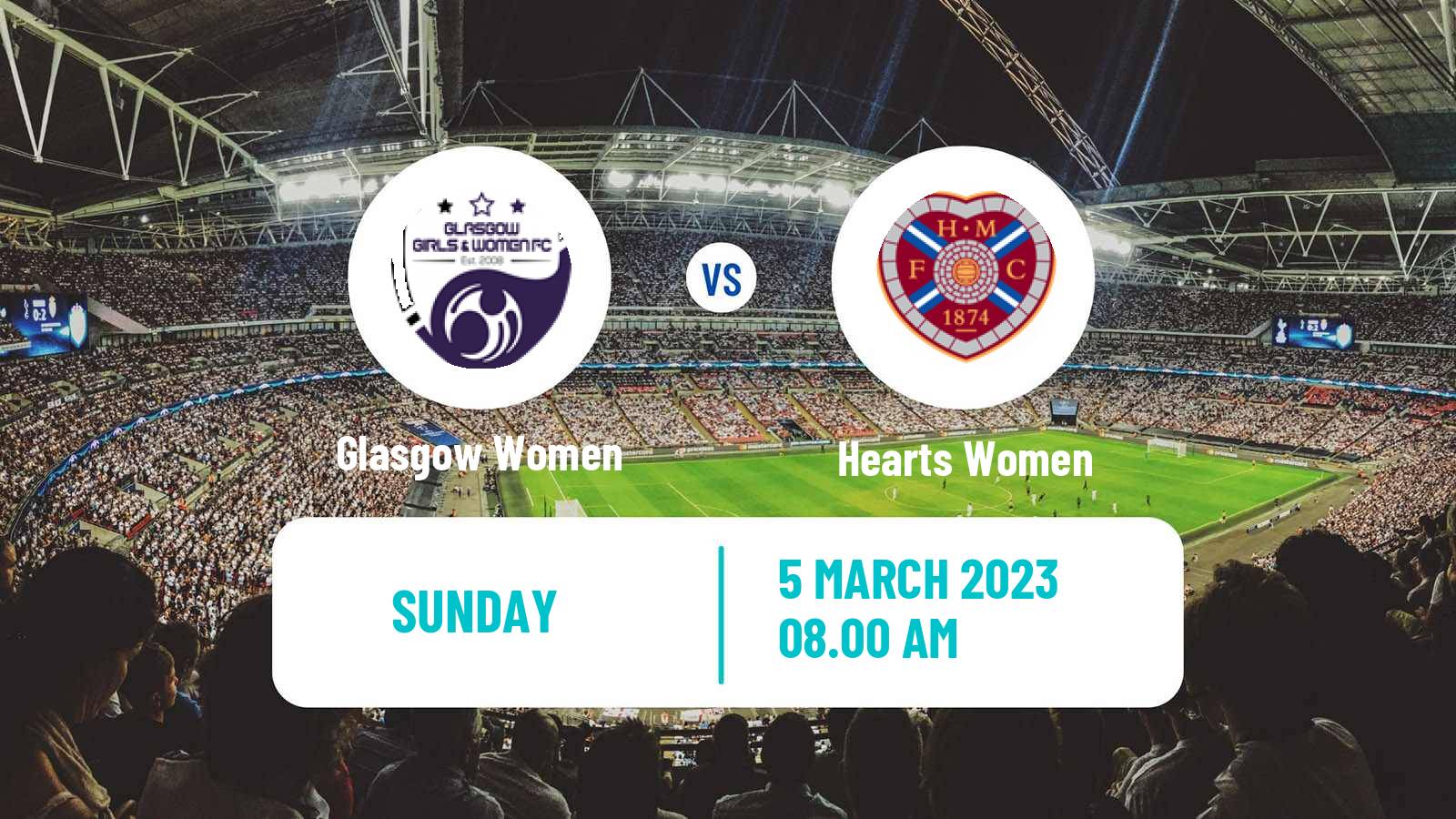 Soccer Scottish SWPL 1 Women Glasgow Women - Hearts