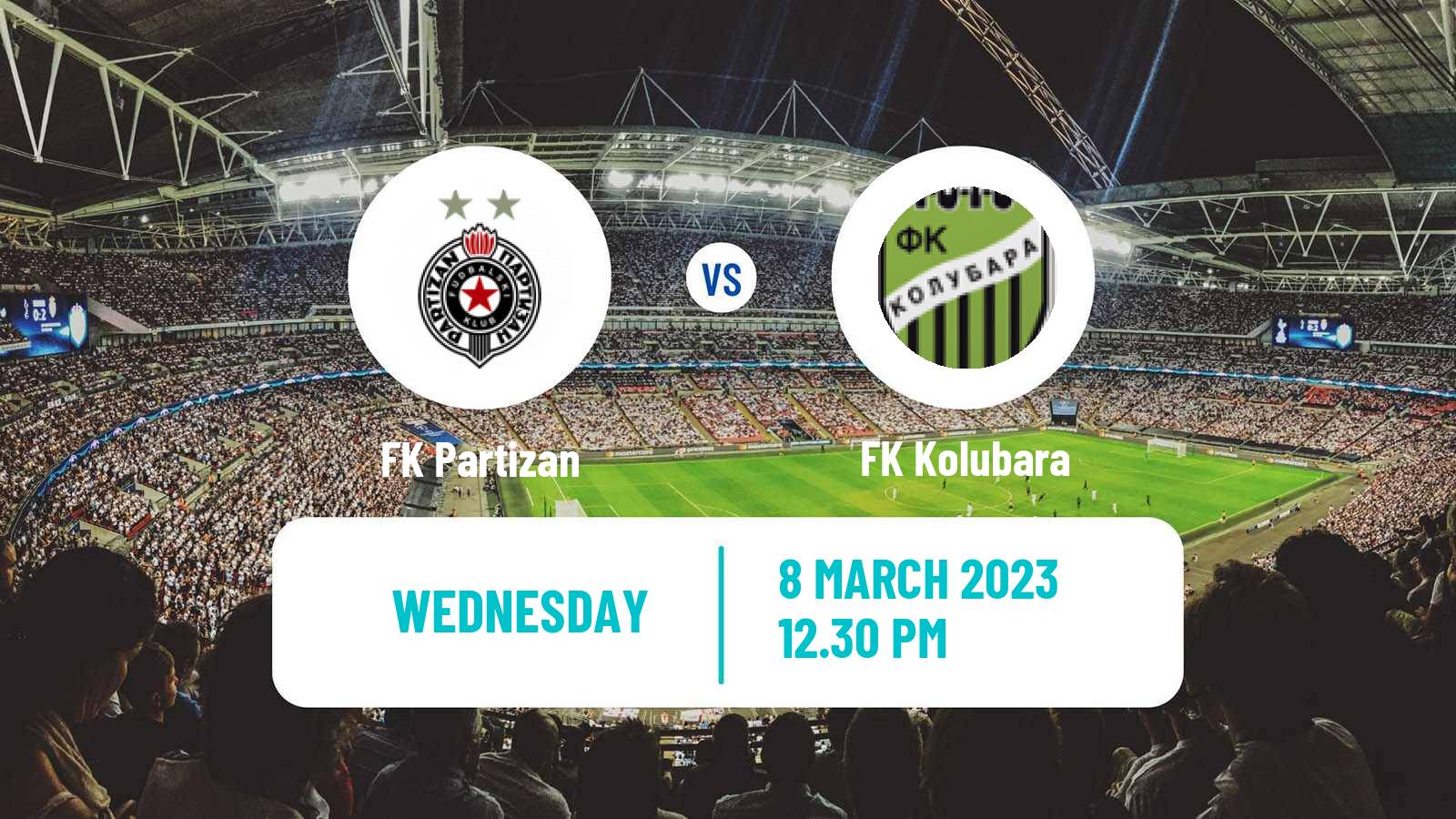 Soccer Serbian Superliga Partizan - Kolubara
