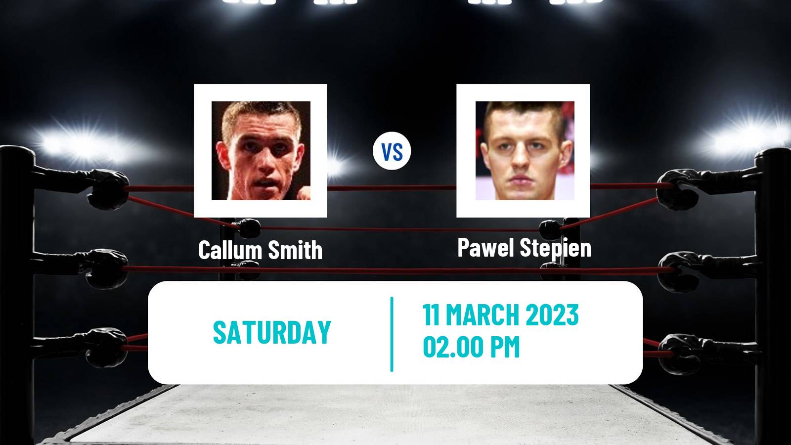 Boxing Boxing Callum Smith - Pawel Stepien