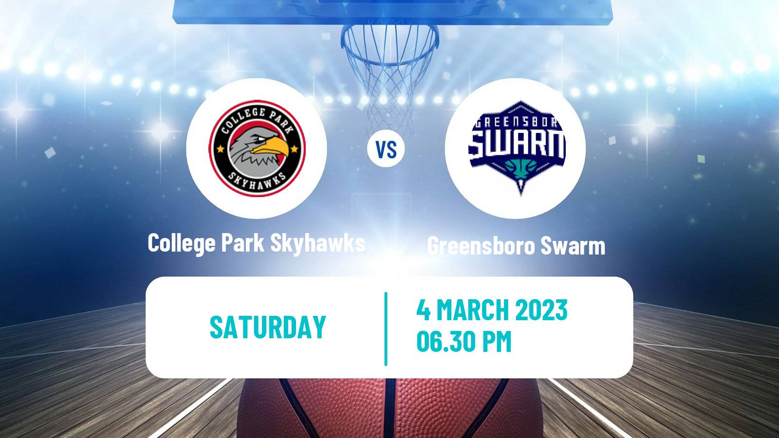 Basketball NBA G-League College Park Skyhawks - Greensboro Swarm