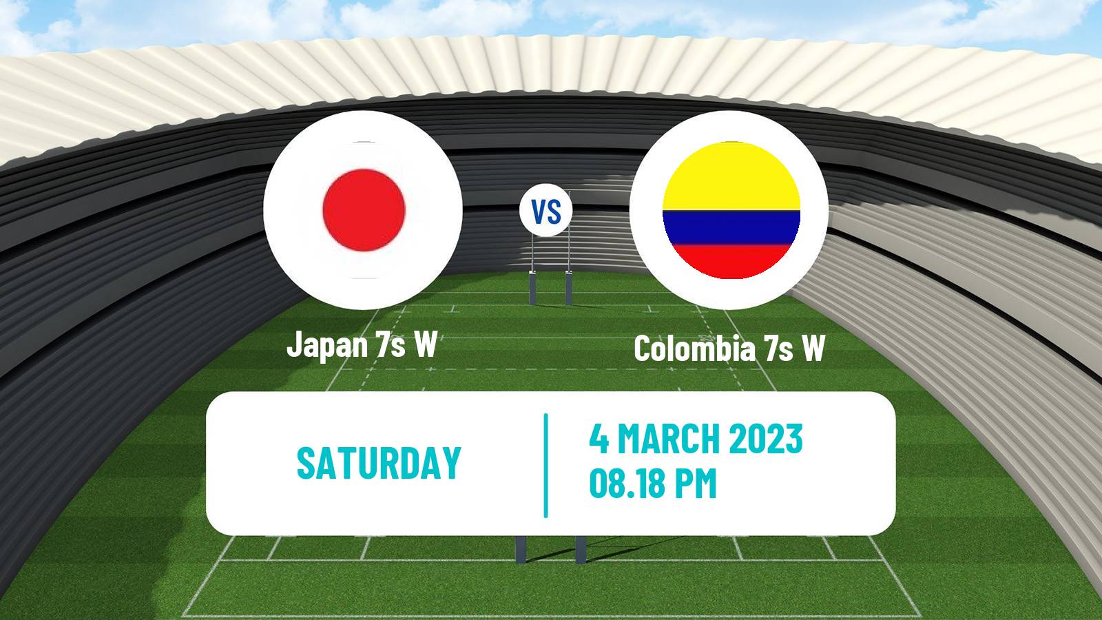 Rugby union Sevens World Series Women - Canada Japan 7s W - Colombia 7s W