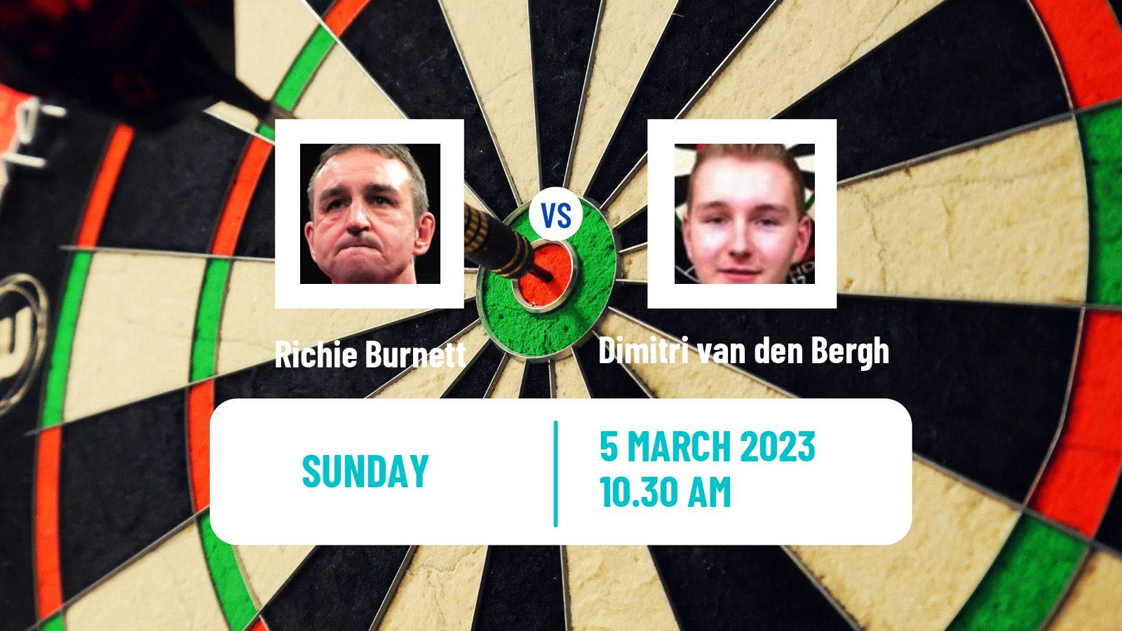 Darts Darts Richie Burnett - Dimitri van den Bergh