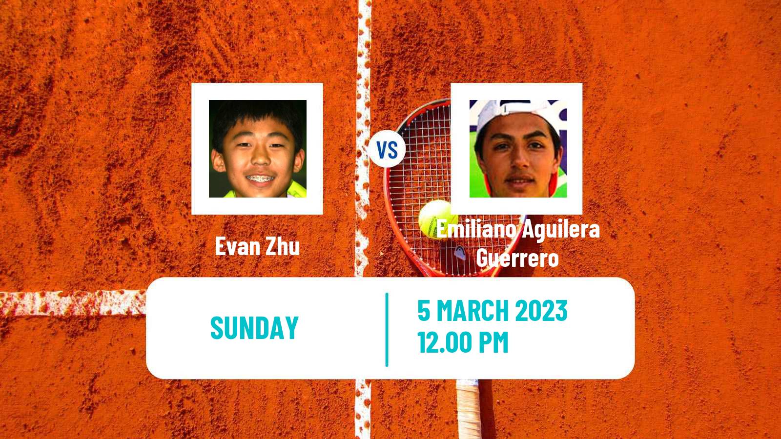 Tennis ATP Challenger Evan Zhu - Emiliano Aguilera Guerrero