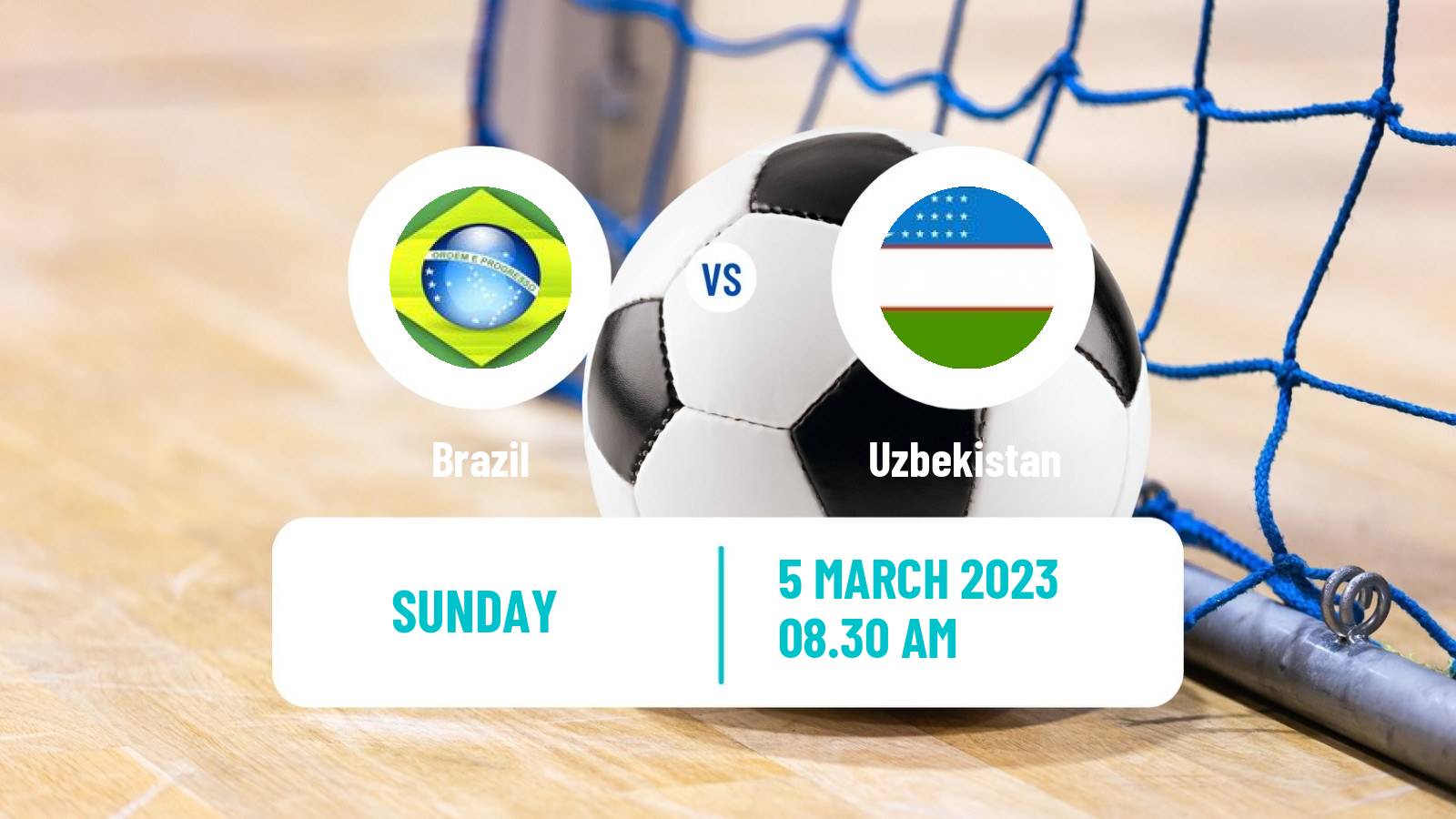 Futsal Friendly International Futsal Brazil - Uzbekistan