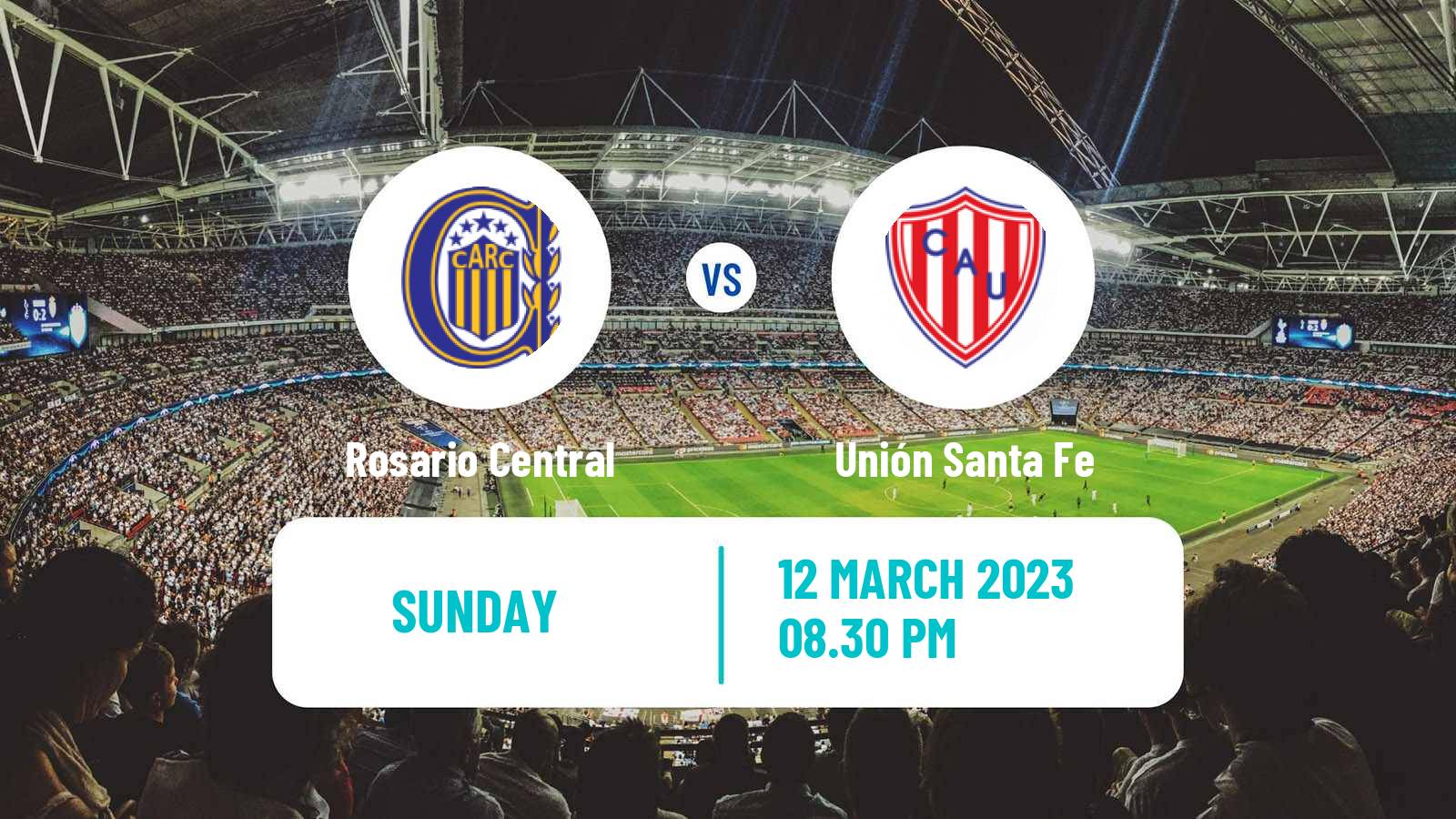 Soccer Argentinian Liga Profesional Rosario Central - Unión Santa Fe