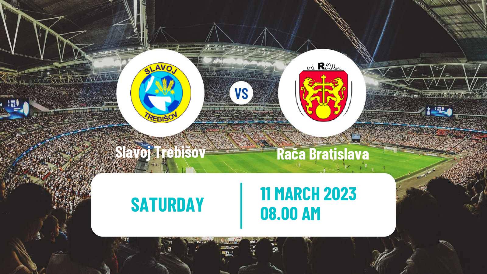 Soccer Slovak 2 Liga Slavoj Trebišov - Rača Bratislava