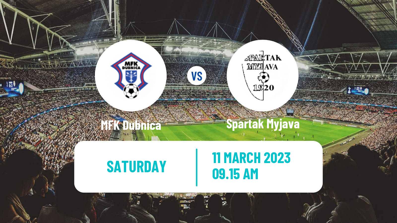 Soccer Slovak 2 Liga Dubnica - Spartak Myjava