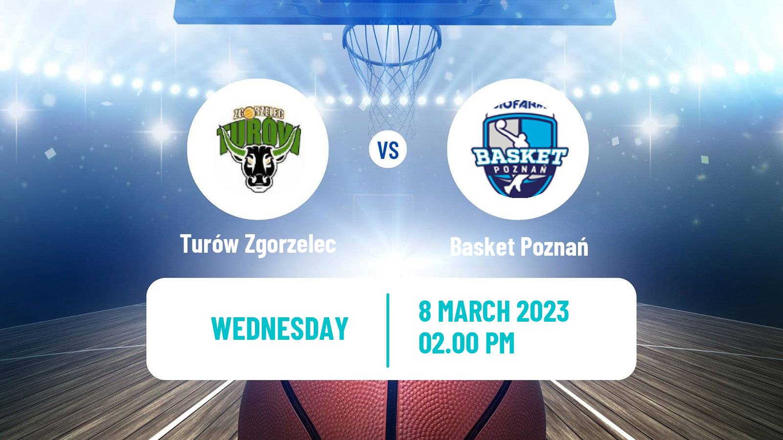 Basketball Polish 1 Liga Basketball Turów Zgorzelec - Basket Poznań