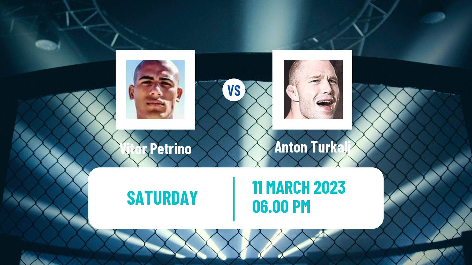 MMA MMA Vitor Petrino - Anton Turkalj